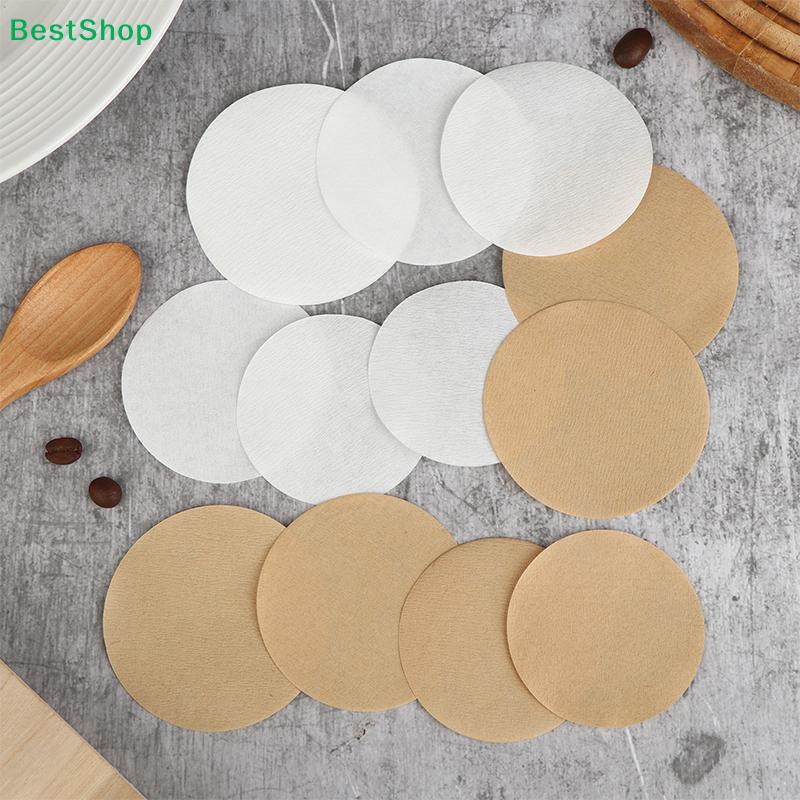 100-Pack Round Coffee Filters - Disposable Paper Filters for Drip Coffee Makers(54/56/60/62/64/68MM)
