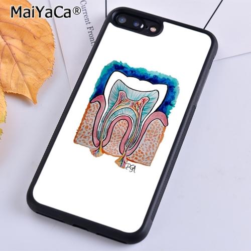 Funny Dentist Dental Tooth Dentistry Phone Case For iPhone 17 Air 16 15 14  11 12 13 Pro MAX Plus Coque Cover Shell