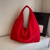 Nylon High Capacity Casual Shoulder Bags Commuting Women's Tote Bags Fashion Solid Color Handbags AVE