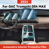 For GAC Trumpchi GS4 Max 2024 Auto Transparent TPU Protective Film Car Interior Central Control Navigation Panel Sticker