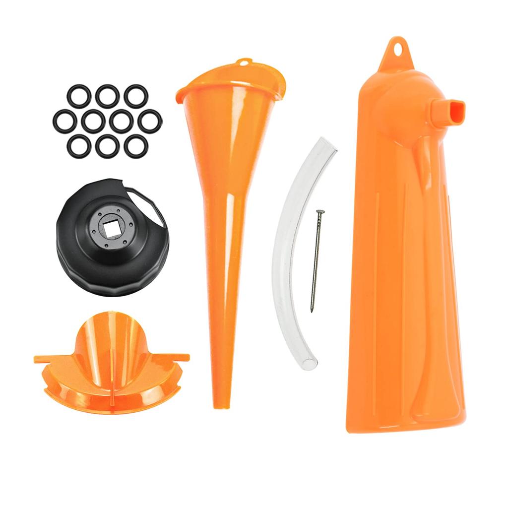 HDBUBALUS Change Funnel Funnel Filter Wrench O Ring Utility Tool for Harley