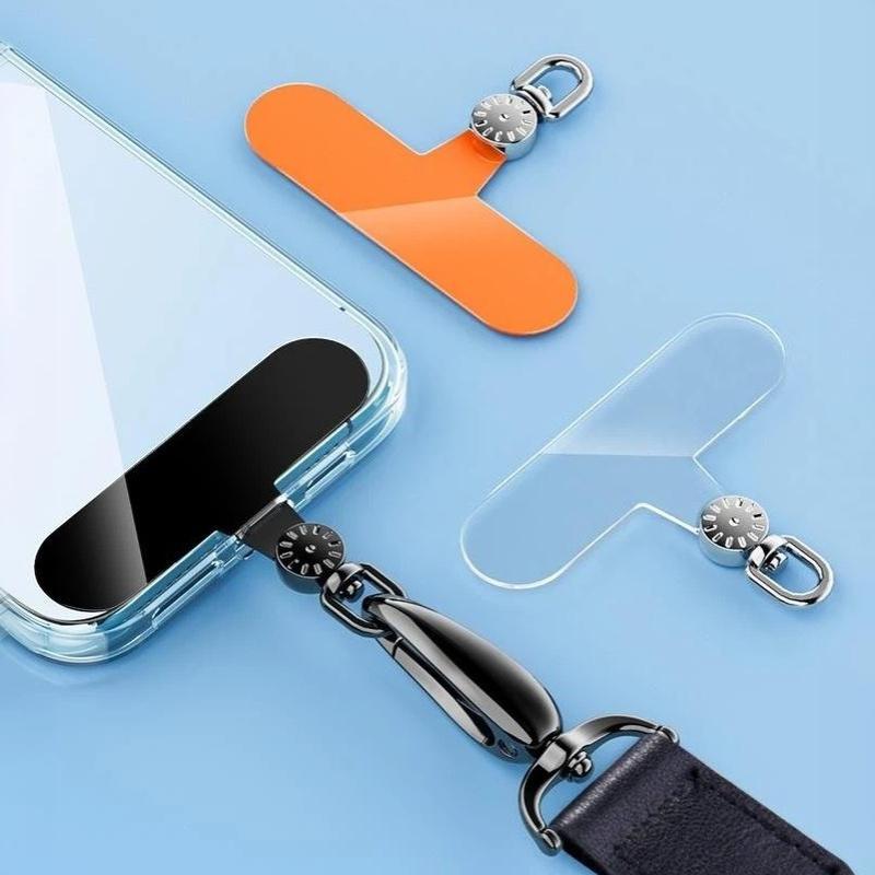 360° Rotatable Phone Lanyard Gasket Hanging Cord Tpr Metal Phone Patch Metal Ultra Thin Phone Card Clip Replacement