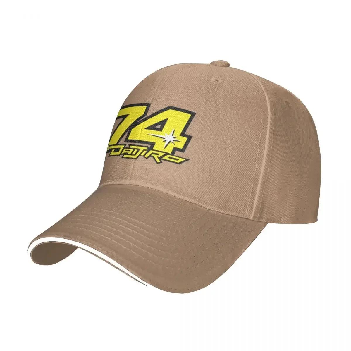 Daijiro Kato Number 74 Moto GP Multicolor Baseball Cap Men Spring Summer Coquette Beach Dad Hats Hot Sale Peaked Cap One Size