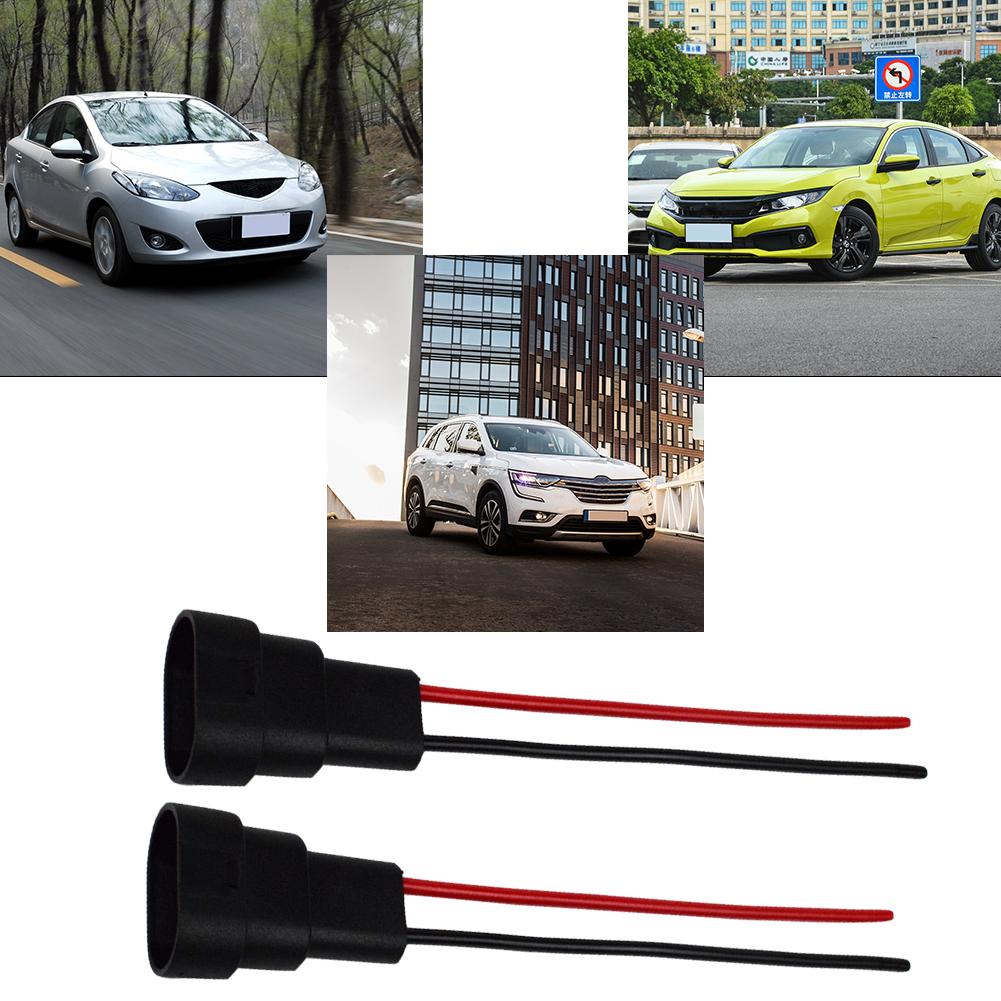 For HB3 9006 HB4 H10 Harness Male Socket Adapter Car Headlight Wiring Harness Connector Fog Light Bulb Base Socket Cable Plug