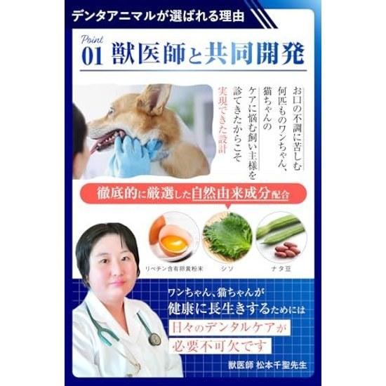 Veterinarian pharmacist supervised DentaAnimal Dog Toothpaste Cat Gel Dental Care Pet Supplies 40g (single item)