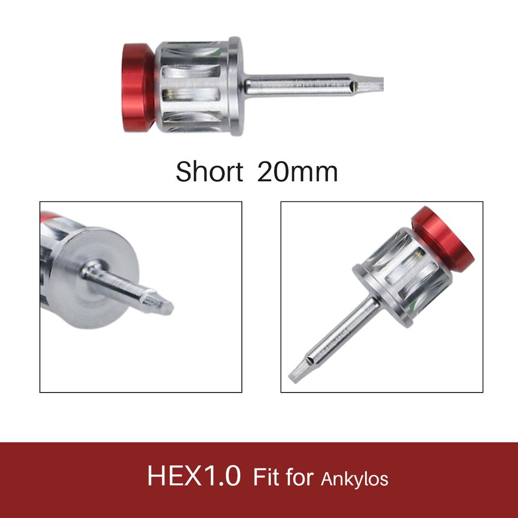 1Pc Dental Universal Implant Torque Screwdrivers Wrench Dental Implant Restoration Tool 10-70Ncm