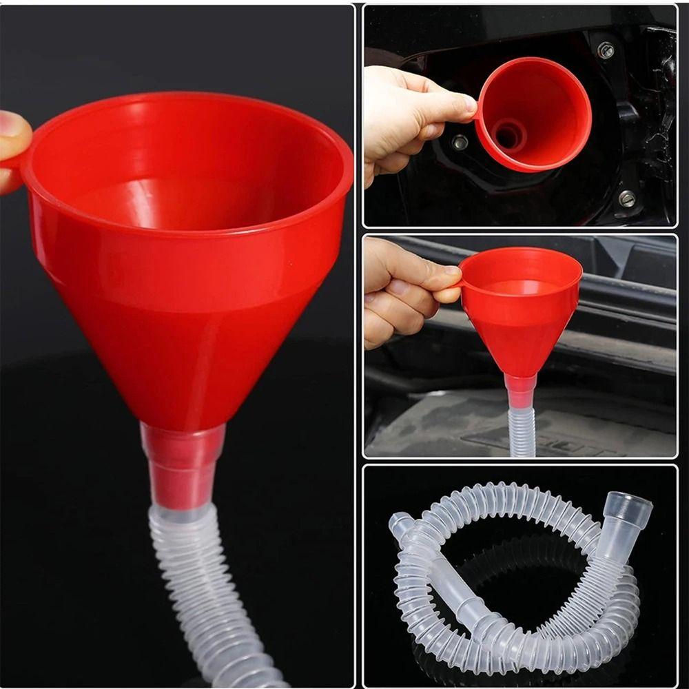 1Pcs Universal Oil Funnel Plastic Filling Funnels  Car Motorcycle Engine Gasoline Oil
