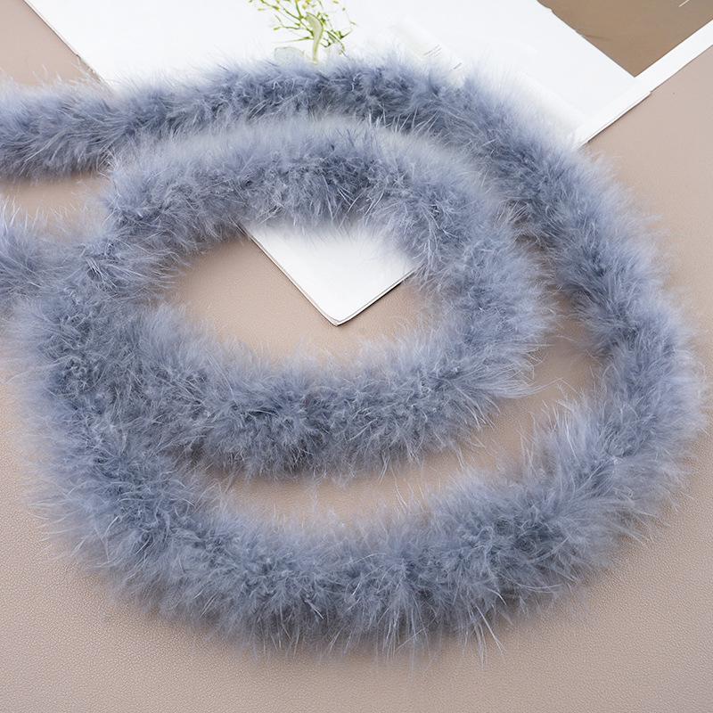 Colorful Turkey Feather Strips for DIY Crafts and Christmas Decorations