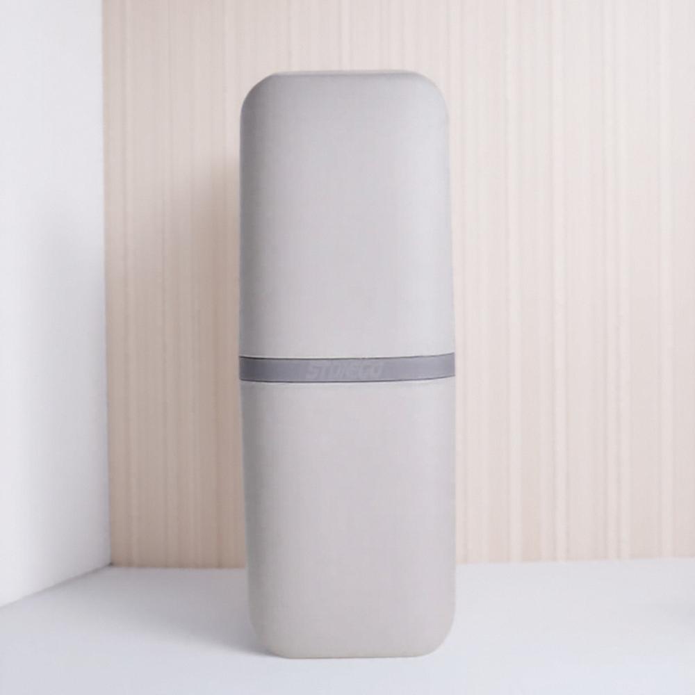 

Портативный дорожный стакан для мытья, держатель для зубной щетки, коробка для хранения зубной пасты, органайзер для ванной комнаты, решение для домашнего хранения белый