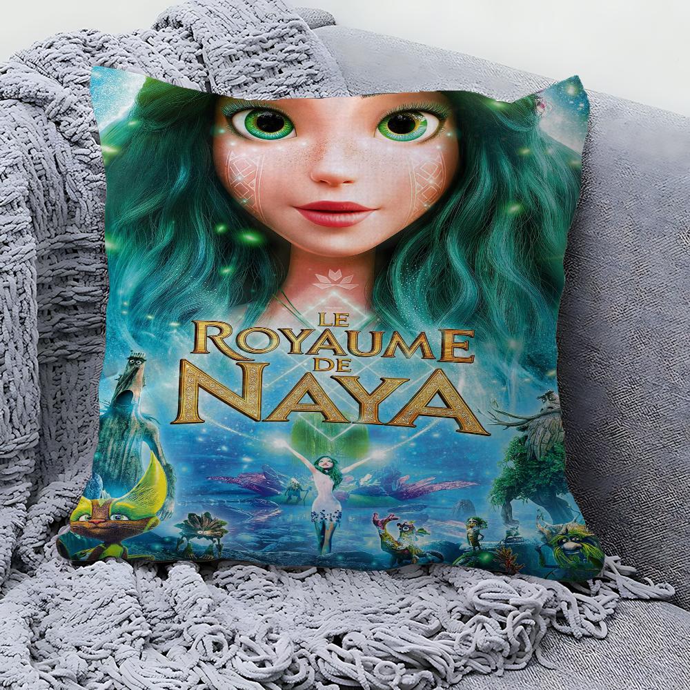 Cartoon Anime Movie Mavka Lisova Pisnya Decorative Room Aesthetics Pillow Case Home Decor Sofa Bed Couch Pillow Cover 45x45