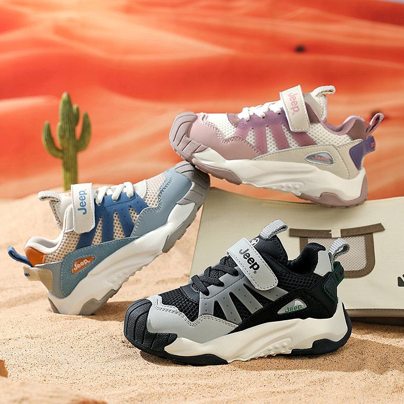 Scarpe da Corsa Traspiranti Jeep per Bambini 2025: Scarpe da Ginnastica Leggere in Rete per Ragazzi e Ragazze, Perfette per Autunno e Inverno