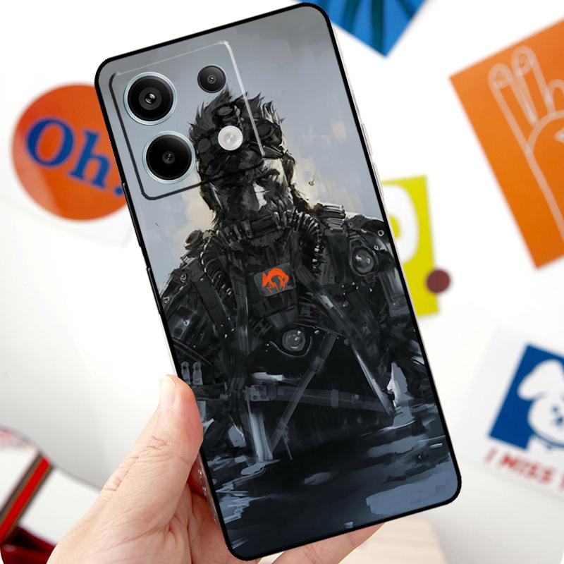 Metal Gear Solid Funda For Xiaomi Redmi Note 13 10 11 12 14 Pro 11S 12S Case For Redmi 15 12C 13C 14C 10C 15C