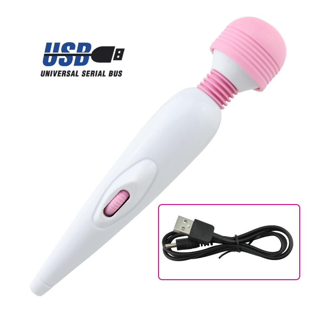 Adult Sex Products Usb Rechargeable Vibrator Av Internet Vibrators Gay Toy For Woman Clit Stimulator Massager Magic Wand