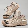 Summer Fashion New Beach Sandals Anti-collision Hiking Shoes for Outdoor Hiking Comfortable Breathable Thick-soled Men's Shoes