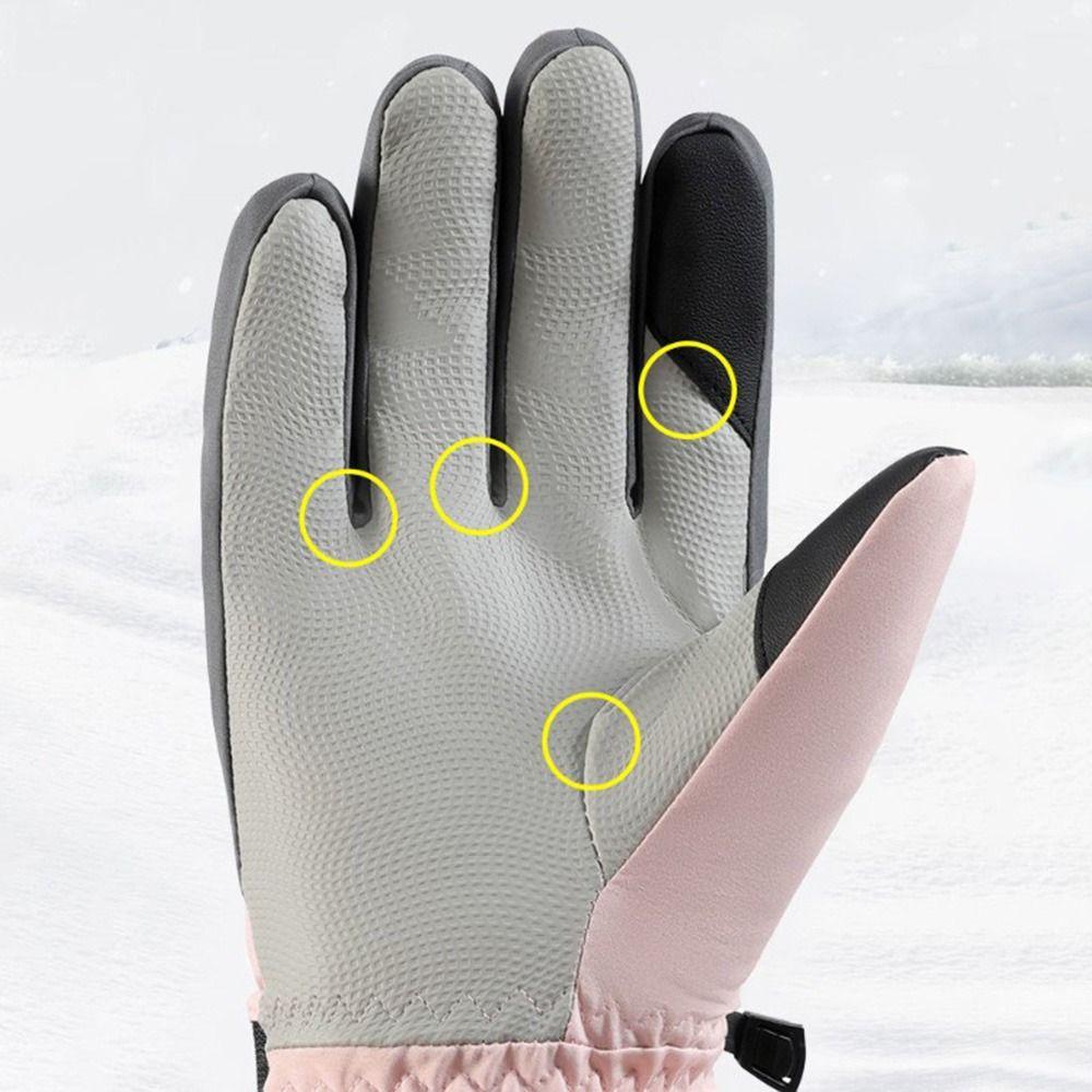 Ultralight Winter Ski Gloves Warm Snowboard Mittens Multifunction Touchscreen Gloves Motorcycle