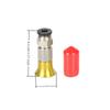 1/4Sets 3D Printer Filament Dryer Box Accessories PC4-M6 Pneumatic Straight Connector M6 Feed Fitting Coupler
