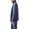 adidas Originals Logo Loose Fit Stand Collar Zip Long Sleeve Jacket Men Jacket Navy-Blue JP1253