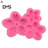 Fondant Mold Reusable Decorating Tools BPA Free Cherry Flower Fondant Cake Mold