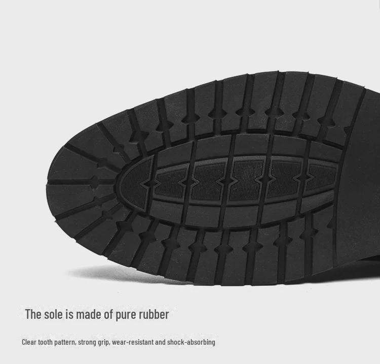 Botas Chelsea de Cano Alto Masculinas - Estilo Britânico, Abotoadura Simples, Design Martin com Acabamento Colorido