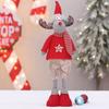 Soft Snowman Elk Telescopic Doll Santa Claus Merry Christmas Decoration  Xmas Decor