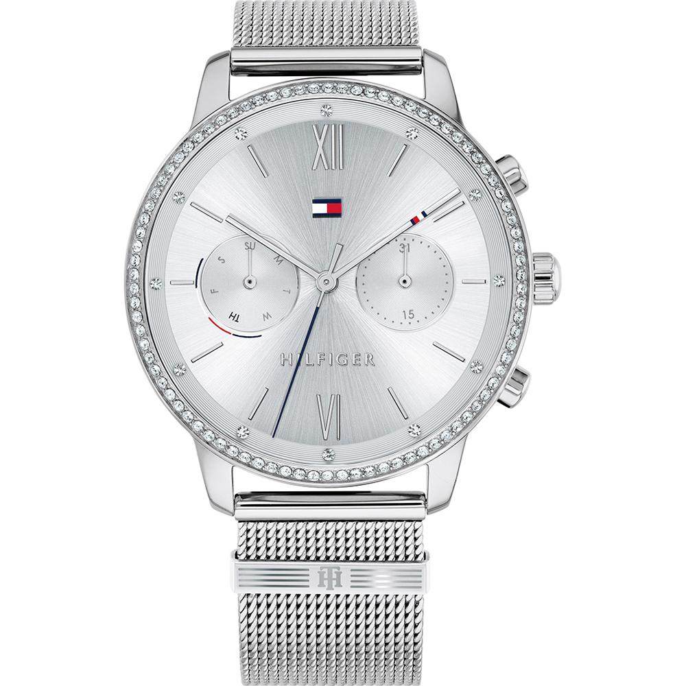 Tommy Hilfiger Blake Silver Stainless Steel Mesh Bracelet Ladies Quartz Watch 1782301 серебряный