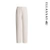 ELLASSAY Women's High-Waist Straight-Leg Casual Pants