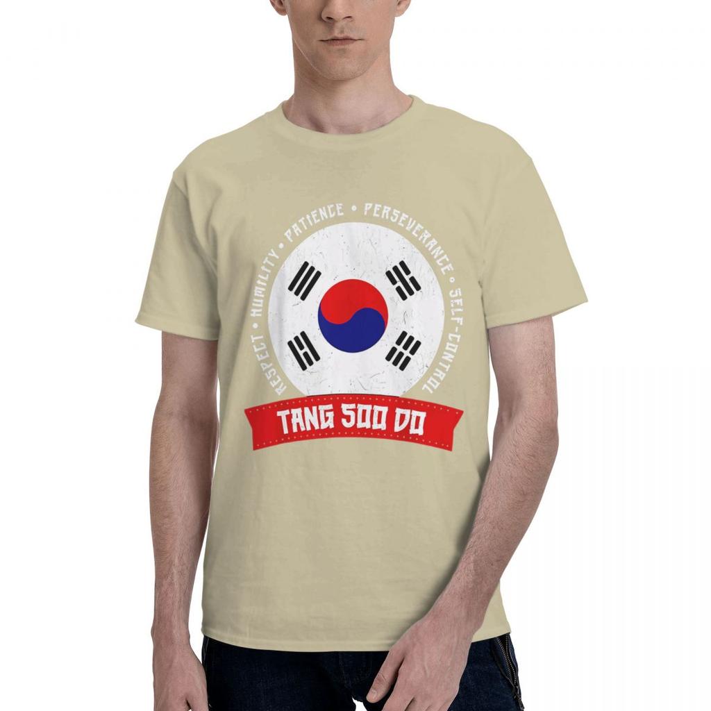 Tang Soo Do Korean Martial 100 Cotton Casual Breathable Confortable Anime Football Shirts 2025 Funny Gift