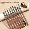 Double-Ended Brush for Fine Nail Art and Gel Painting
