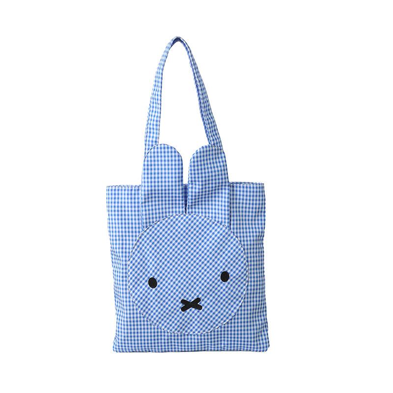 2025 new rabbit canvas bag summer shoulder messenger bag women's versatile commuter handbag fashion versatile bag