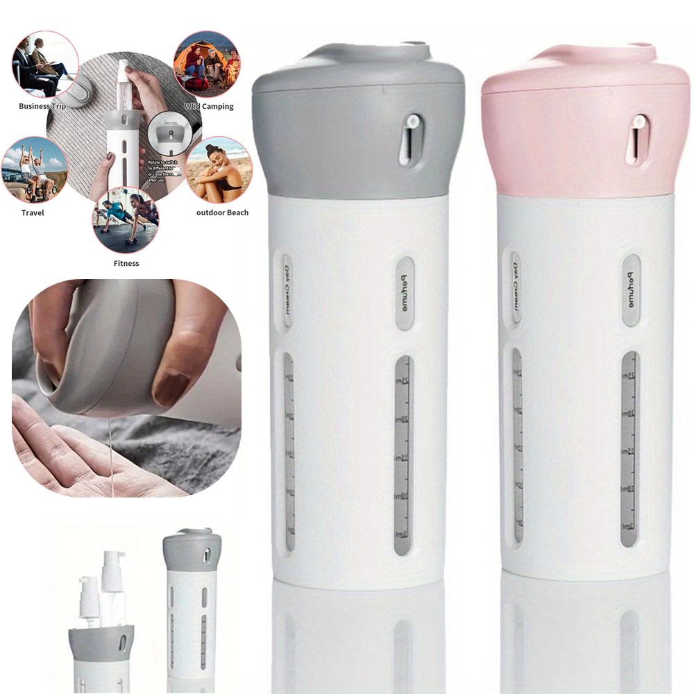 4-in-1 lotion Shampoo Gel Travel Travel Cosmetics Set Press Dispenser Shower Bottle Reusable Portable