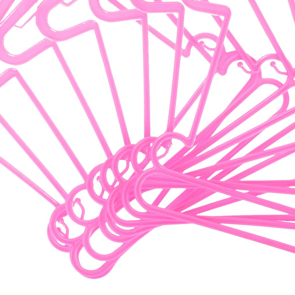 10 Pcs Toddler Hangers Plastic Infant Hangers Baby Hangers Kids Clothes Plastic Hangers