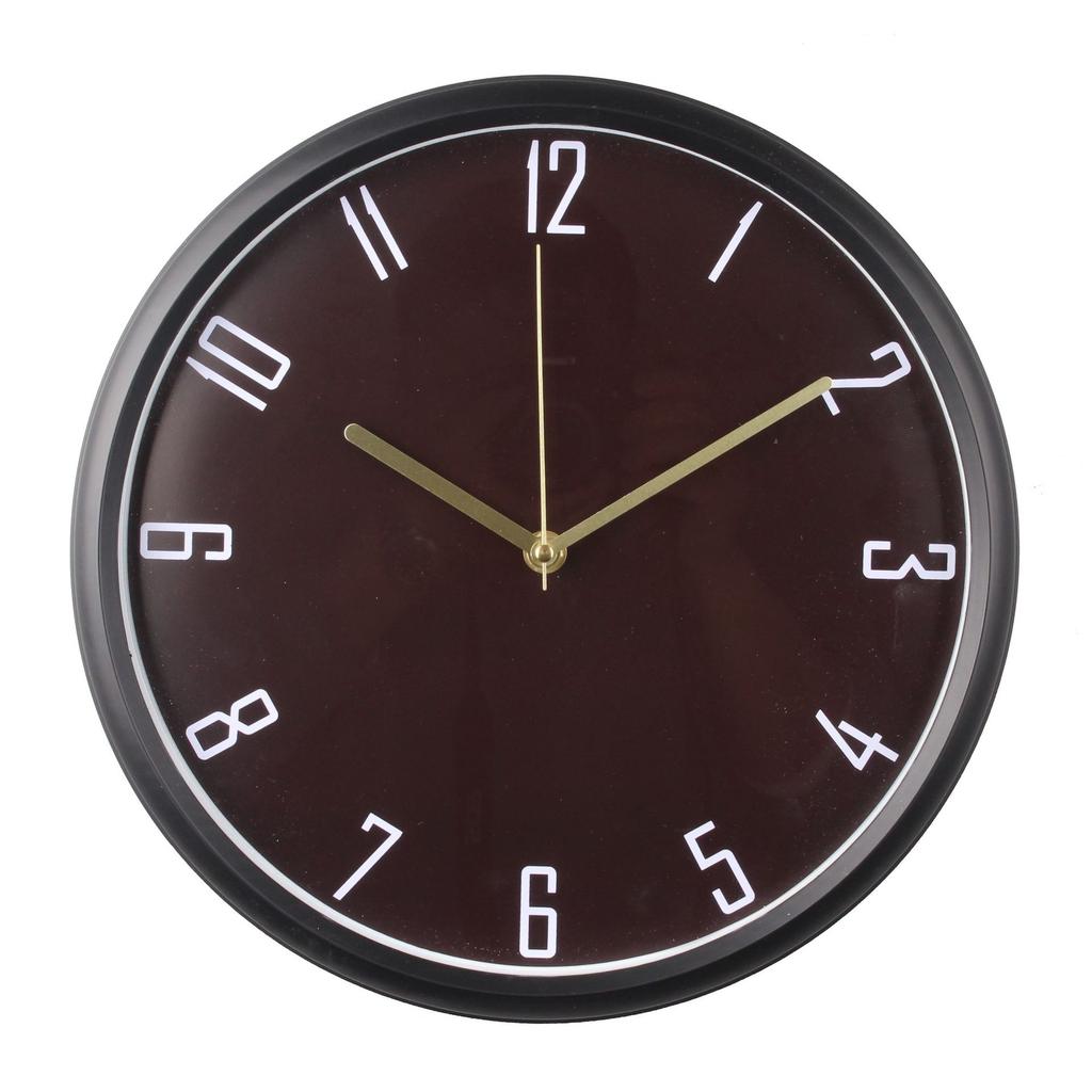 Modern, Simple, Stylish, Silent Clock with Clear Font and Accurate Travel Time, Punch-free Wall Clock, Home Quartz Clock