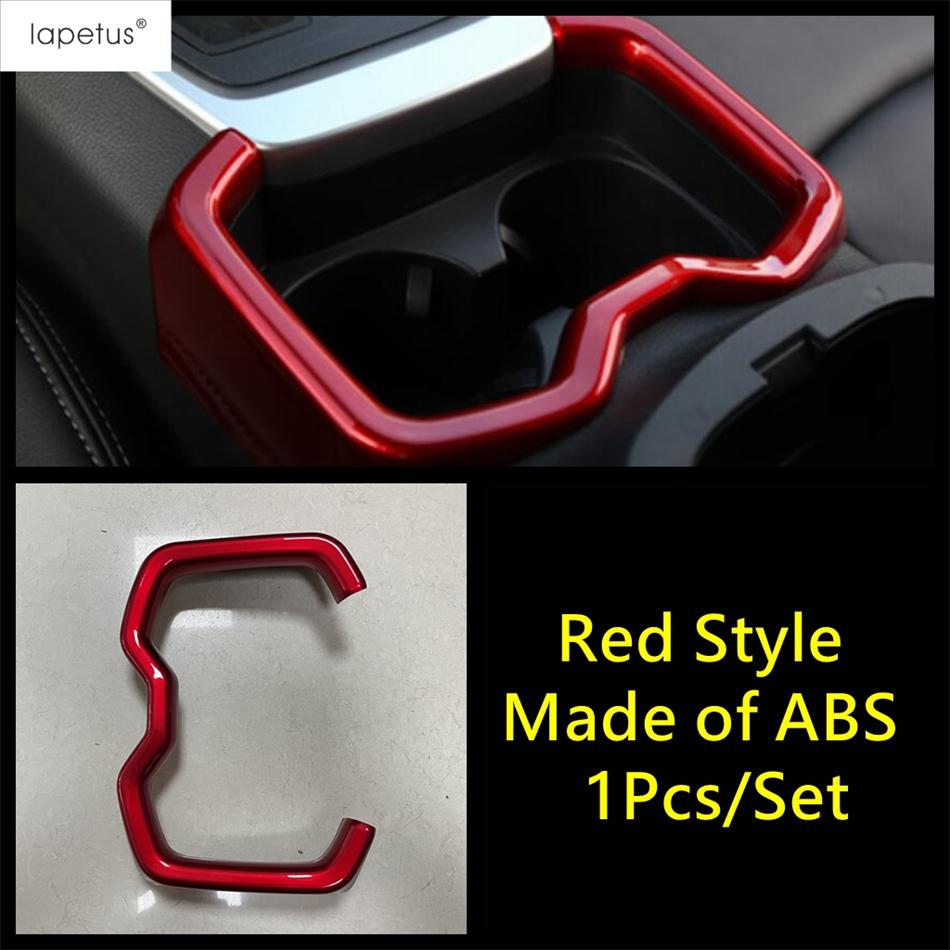 Central Console Front Water Cup Holder Panel Cover Trim For TOYOTA RAV4 RAV 4 XA50  - 2025 ABS Matte Interior Accessories