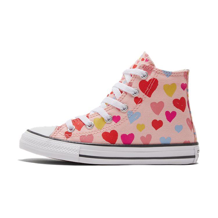 Converse Chuck Taylor All Star High GS 'Hearts' 671608C