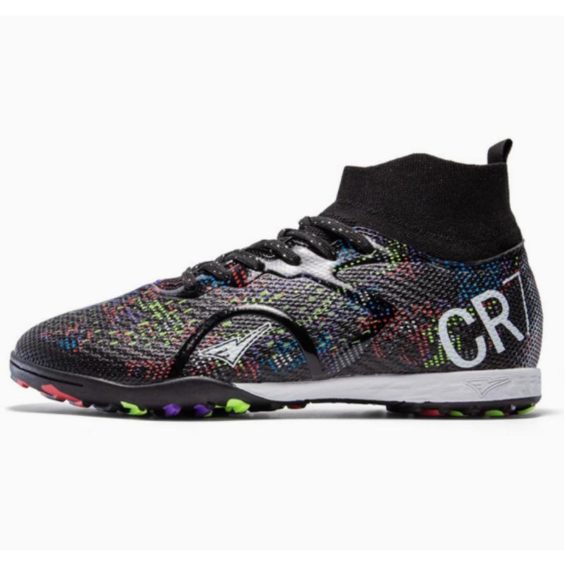 Adult Cr7 Football Shoes Men'S High-Top Ag Long Nails Student Broken Nails Game Training Broken Nails Football Shoes