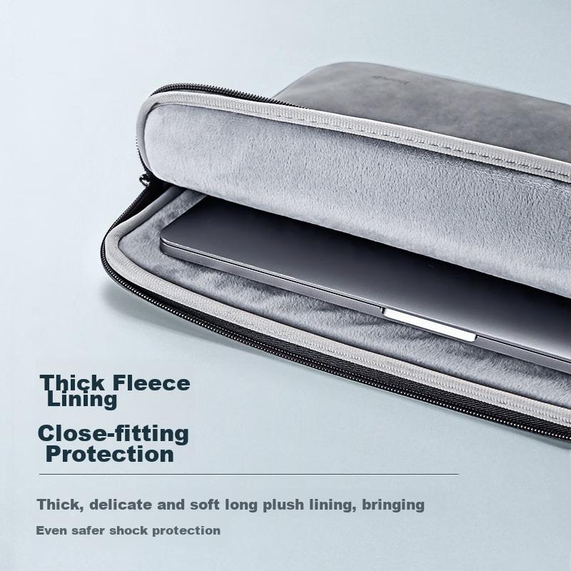 Llano Laptop Bag Notebook Storage Case for 14-15.4 Inch Durable Shockproof Suitable for Mac/Huawei Matebook