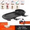 Zhishi Extra Large Electric Hot Pot & Grill Combo