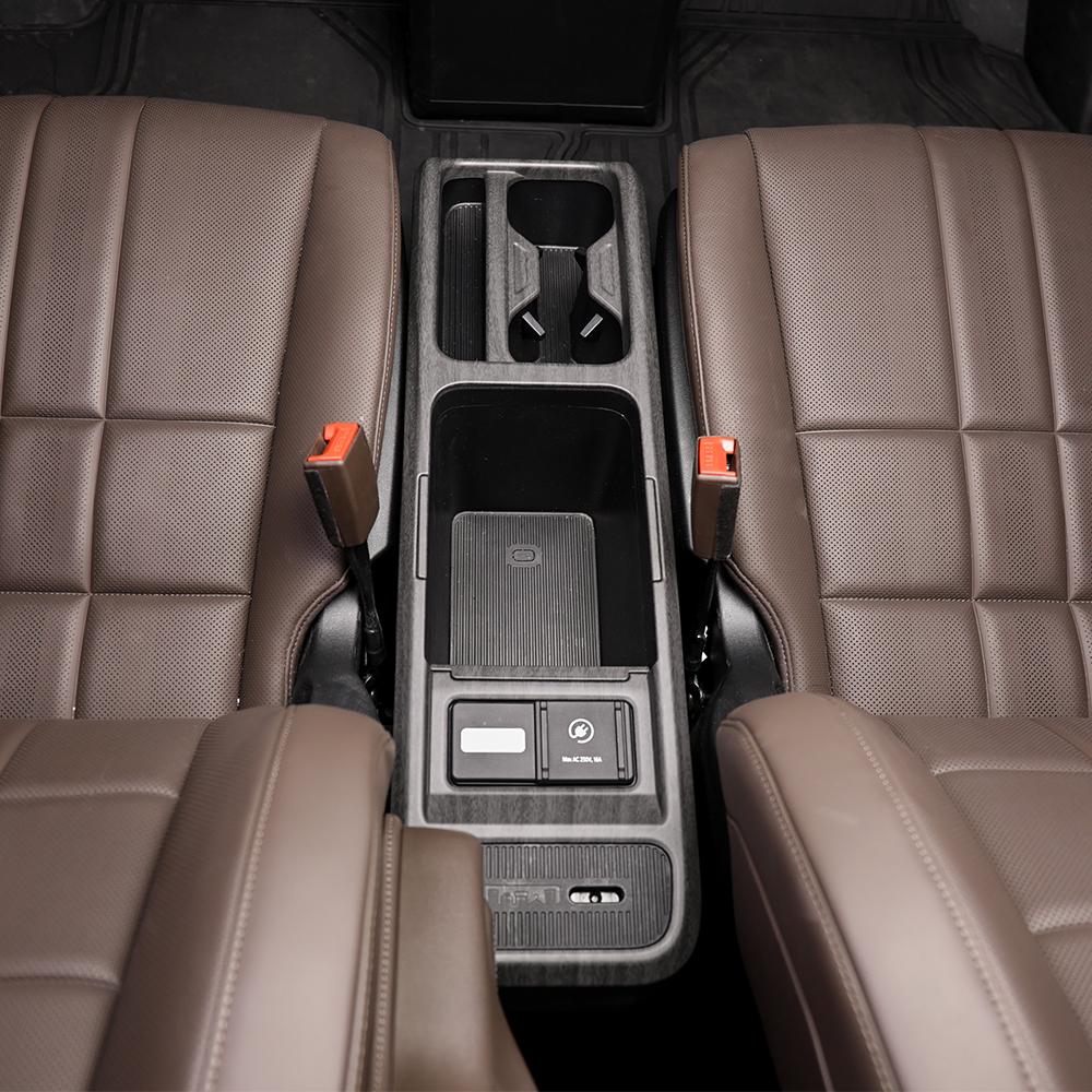 1PCS For Kia PV5 2025-2026 Left-hand Drive Car Central Control Panel Gear Lever Style Frame Protective Covers ABS Material