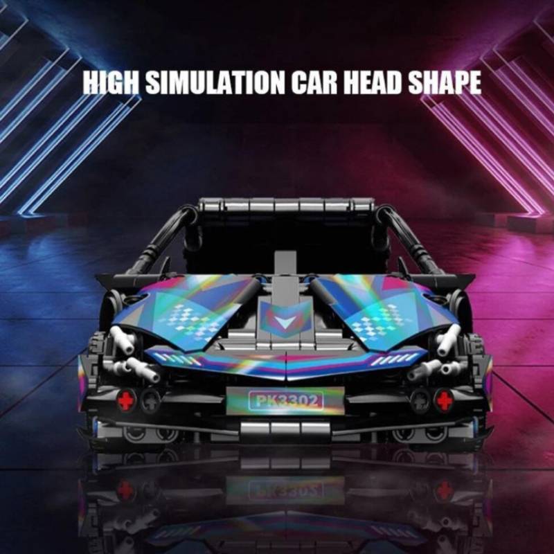 Blocks Model Building Car Assemble Puzzle Toys For Childrens Gift