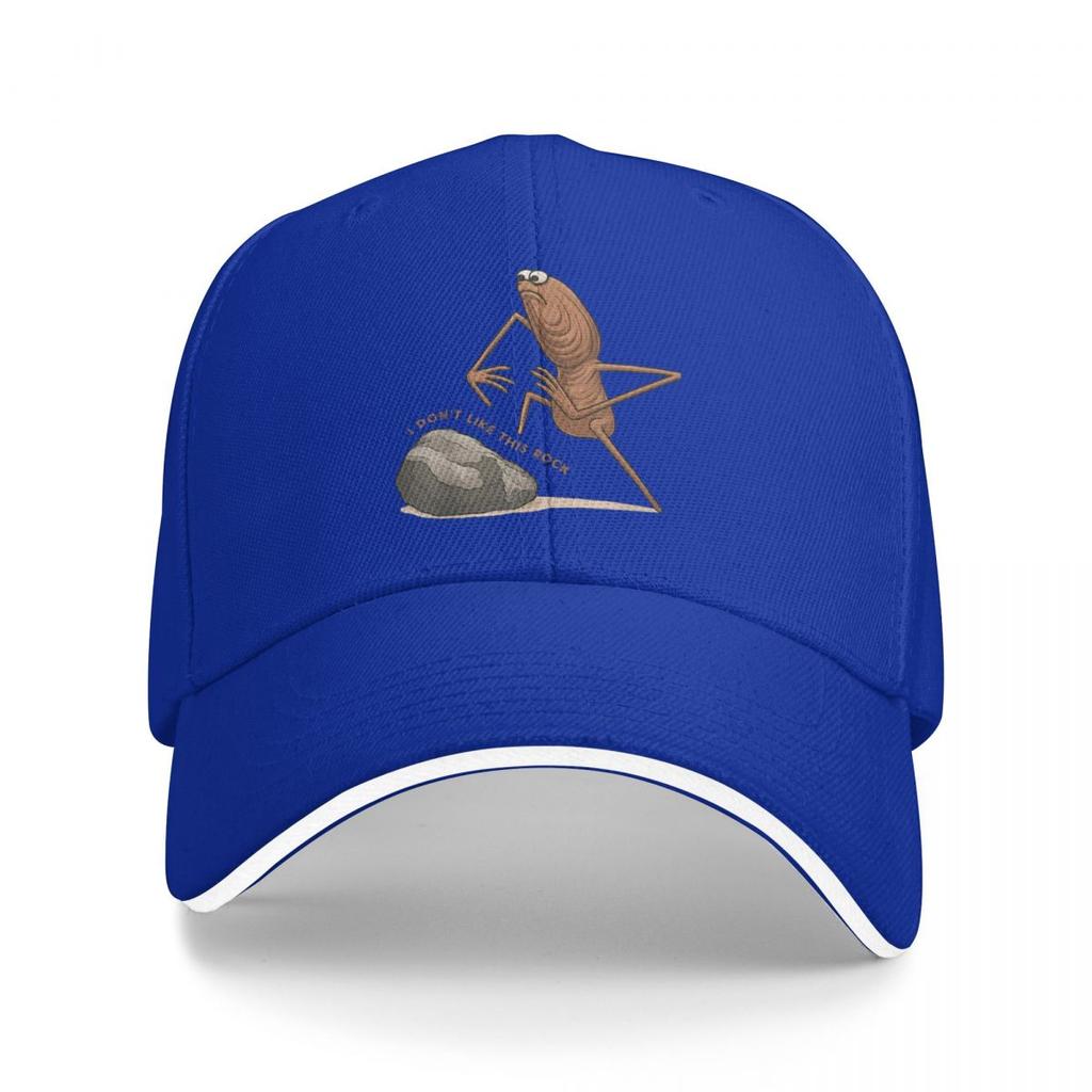 Baseball Caps Funny Marcus The Worm I Don't Like This Rock Meme Awesome Customized FeUnisex Unisex Outdoor Summer Hats