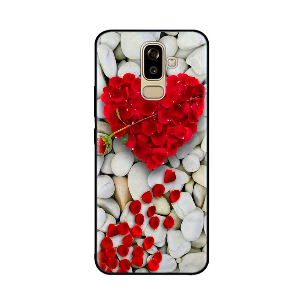 Cute Silicone Cover For Samsung Galaxy A8 2018 Phone Case A530F SM-A530F Soft TPU Funda Coque For Samsung A8 Plus 2018 A8+ A730F