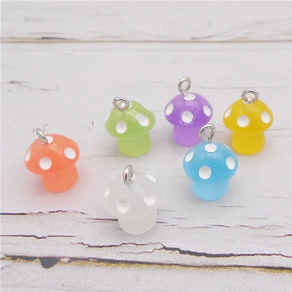 

10 шт. креативный кулон в форме гриба, модные украшения своими руками, аксессуары для подарков