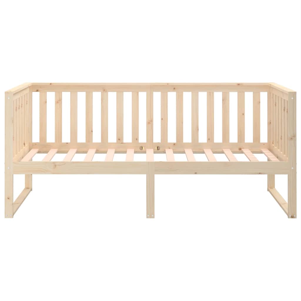 Daybed without Mattress 100x200 cm Solid Pine Wood