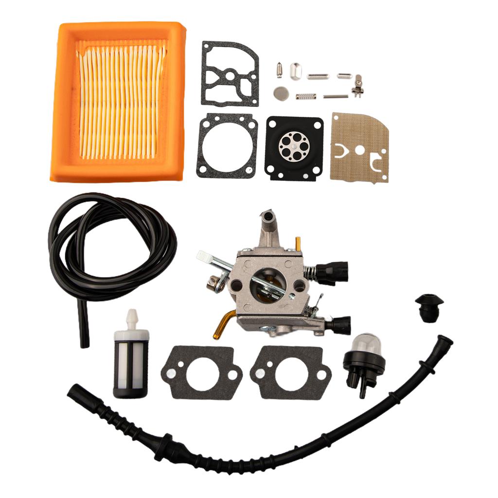 FS120 Carburetor Kit String Trimmer Carburetor Carburetor Replacement Cost-effective Solution Optimal Performance As Shown