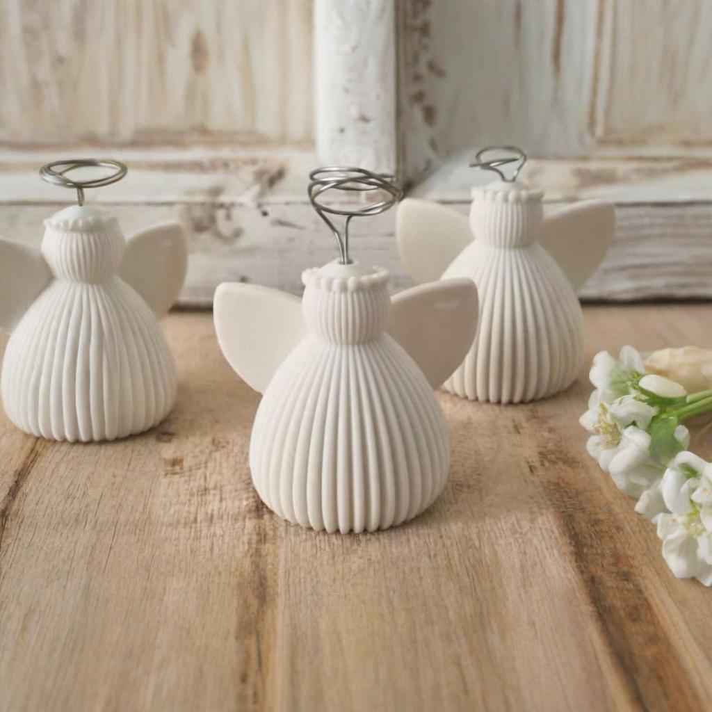 Chubby and Elegant Angel Mold, Suitable for Christmas, Halloween, Wedding, Compatible with Silicone, Plaster, Resin, Clay, DIY