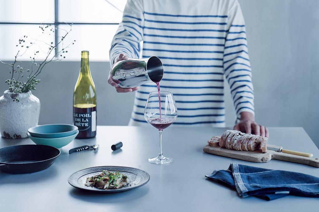 BIRDY. TABLE DC700 Stainless Steel Decanter