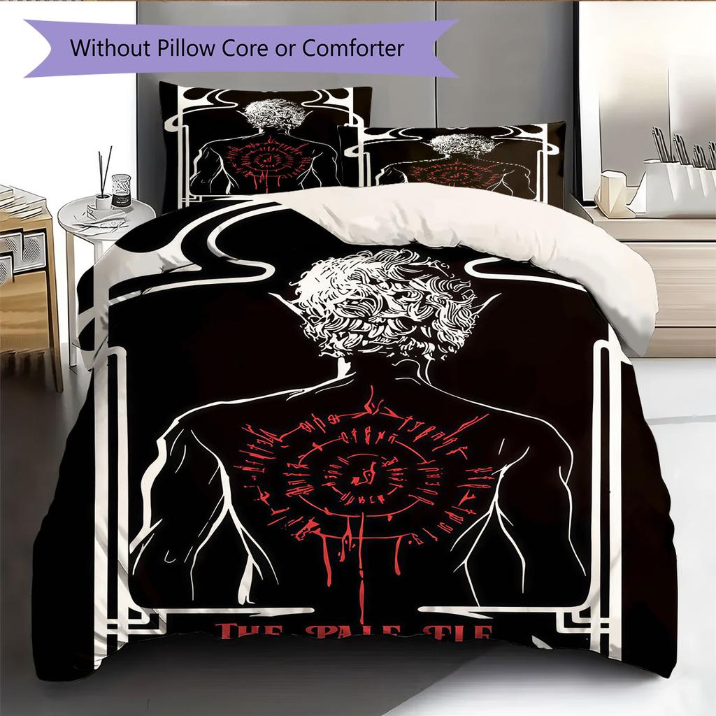BG3 poster Bedding Quilt Set Quilt Cover Pillowcase Home Decoration Birthday Gift (1 * duvet cover + 2 * pillowcase, without core)