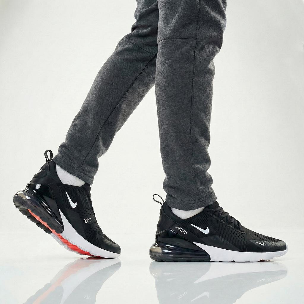 Nike Air Max 270 - Męskie Trampki Buty Czarne AH8050-002 ORYGINALNE