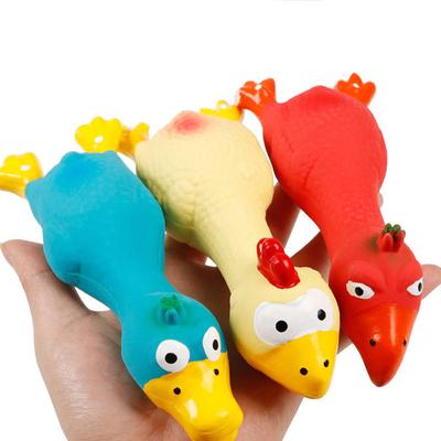 1PC Dog Toys Make a Sound Cooing Chicken Dog Toys Make a Sound Cooing Chicken