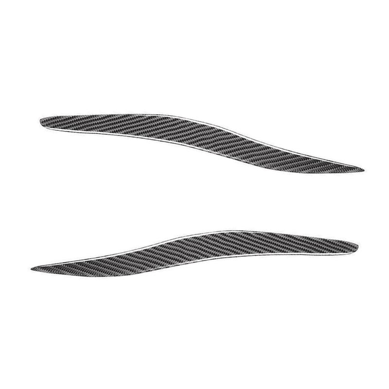 Carbon Fiber Headlight Eyebrow Eyelid Trim For Lexus IS250 IS300 IS350 2006 2007 2008 2009 2010 2011 2012 Car Styling Accessory